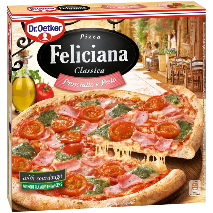 Dr.Oetker Feliciana Juuretisega Pitsa Prosciutto Ja Pestoga 360 g