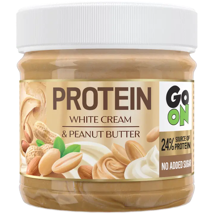 GO ON PROTEIN kreem röstitud maapähklitega, ilma lisatud suhkruta 180g