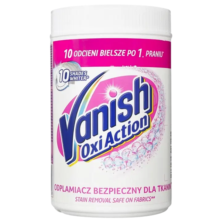 VANISH plekieemaldaja OXY ACTION WHITE 625 G