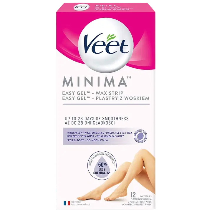 Veet vahaplaastrid easy gel 12tk