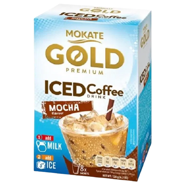 Mokate lahustuv jääkohvijook MOCHA 8gb. x 15g