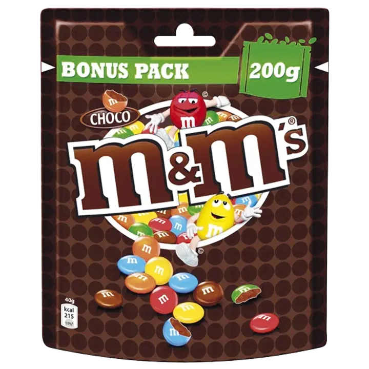 M&M´s šokolaadikommid 200 g