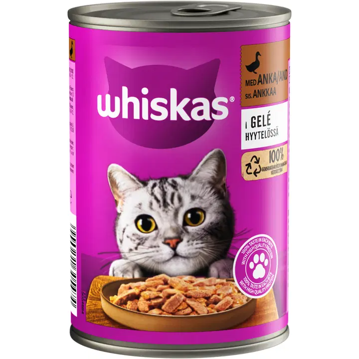 Whiskas kassitoit pardilihaga tarretises 400g