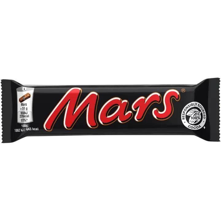 Mars šokolaadibatoon 51 g