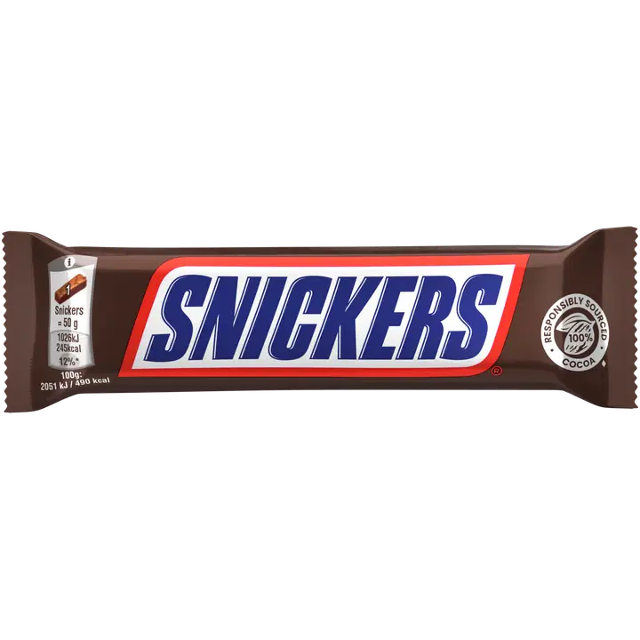 Snickers šokolaadibatoon 50 g