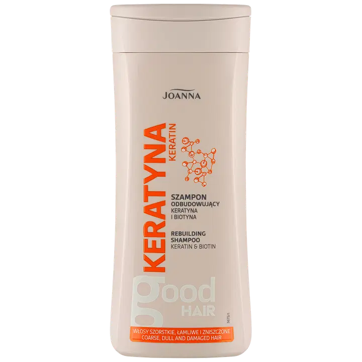 Keratin šampoon Joanna kahjustatud juustele 200ml