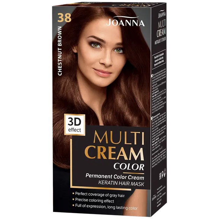 Joanna Multi Cream Color juuksevärv kastanipruun 38