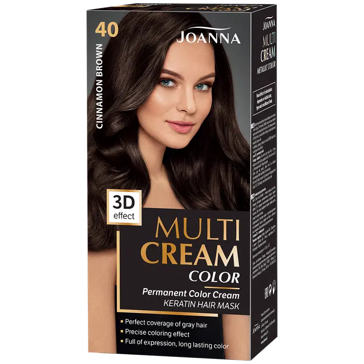 Joanna Multi Cream Color juuksevärv kaneelipruun 40