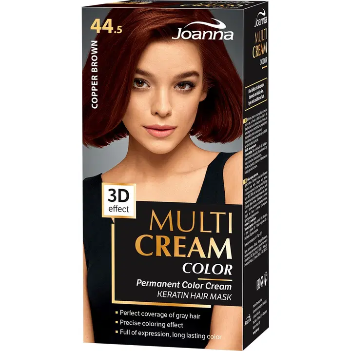 Juuksevärv Joanna Multi Cream Color 44.5 Copper Brown