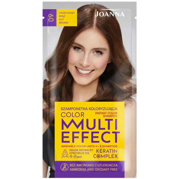 Tooniv šampoon Joanna Multi Effect nut brown 09