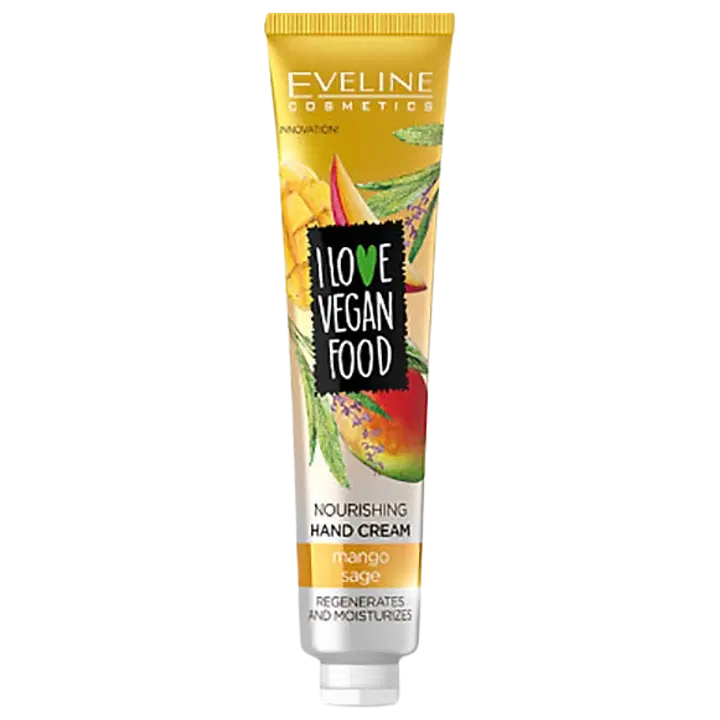 Kätekreem Eveline Cosmetics I Love Vegan mango&salvei 50ml