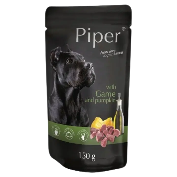 Piper koera märgtoit ulukiliha ja kõrvitsaga 500 g