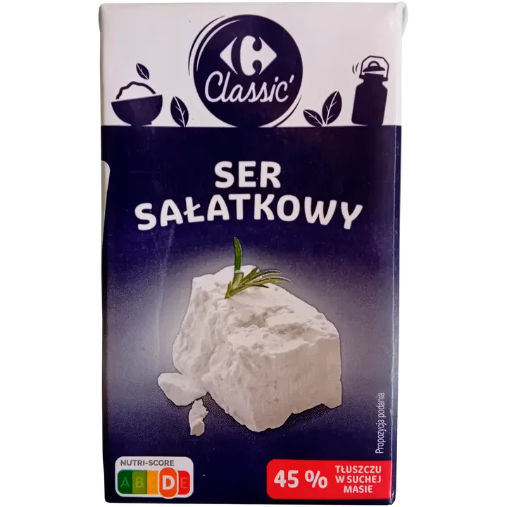 Carrefour Classic salatijuust 45% 270g