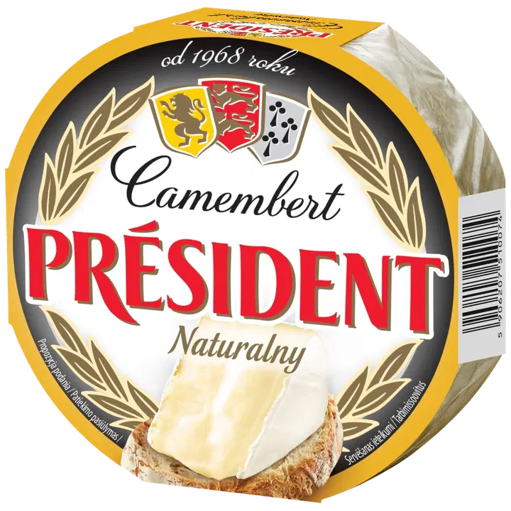 President Camembert juust, 120 g