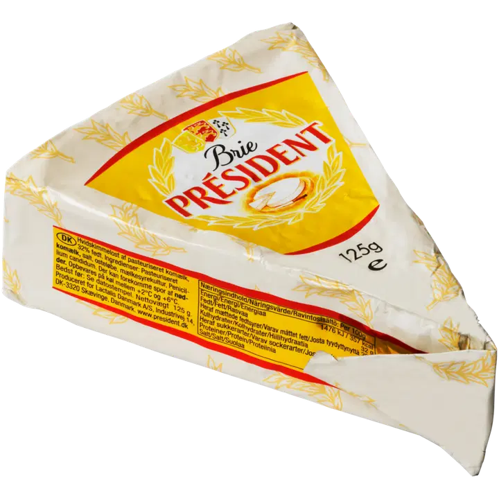 President Brie valgehallitusjuust, 125 g