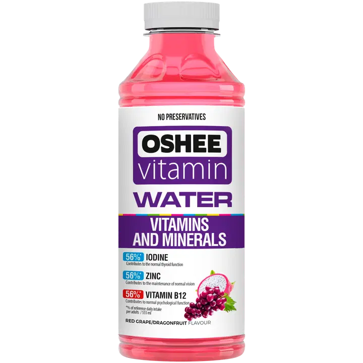.Oshee Vitamiinivesi Vitamiinid&Mineraalid 555ml