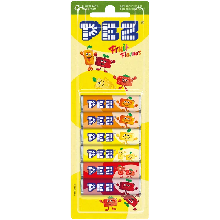 Pez mänguasja täide 6-pakk, gluteenivabad 51 g