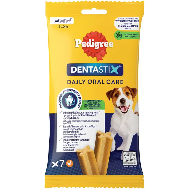 Pedigree DentaStix väike 7tk