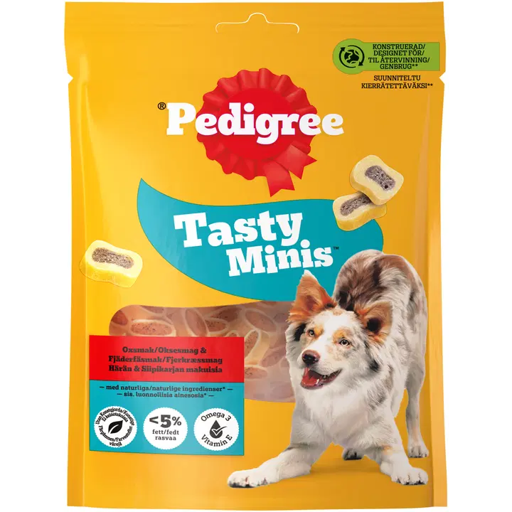 Pedigree Tasty Minis närimiseks maiused 155g