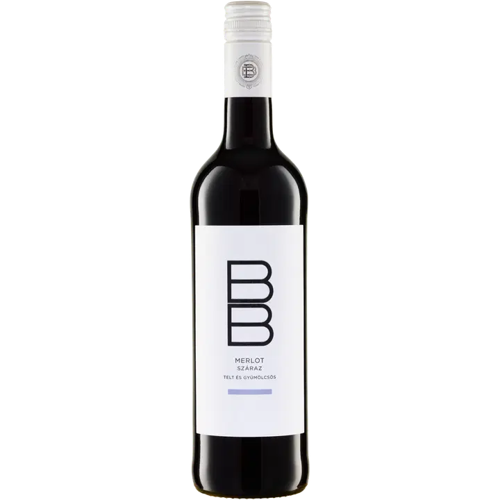 BB Merlot Red Dry KPN vein 13,5%vol 750 ml
