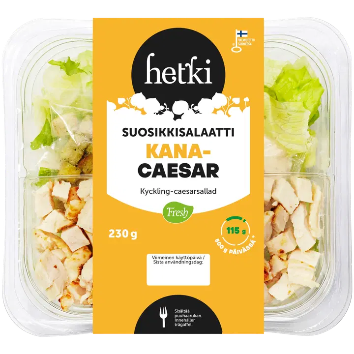 HETKI Kana-Caesarisalat, laktoosivaba 230 g