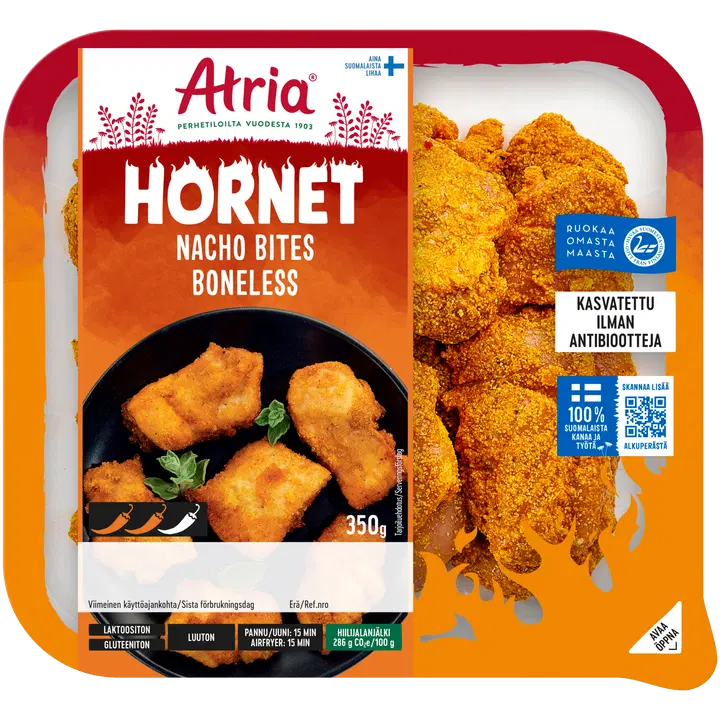 Atria Hornet Nacho Broileritükid 350g