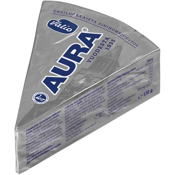 Valio Aura sinihallitusjuust 29%, 170 g