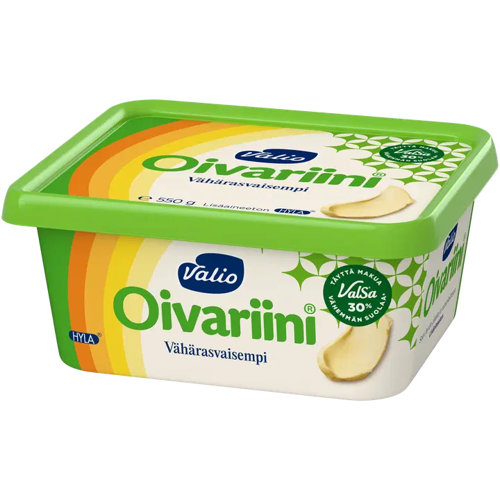 Valio Oivariini rasvasegu vähendatud rasvasisaldusega 57%, 550 g