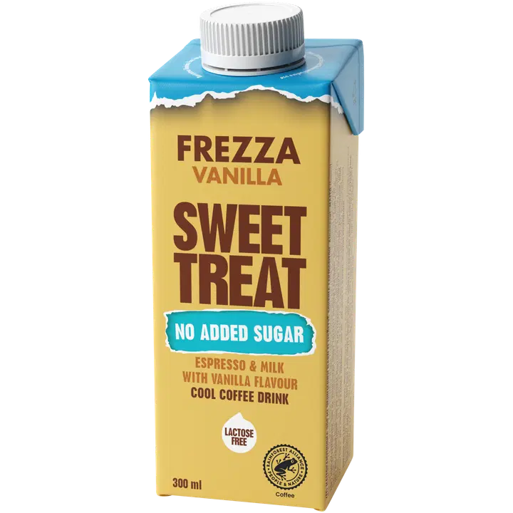 Frezza Vanilla Sweet Treat piimakohvijook, ilma lisatud suhkruta, laktoosivaba, 300 ML