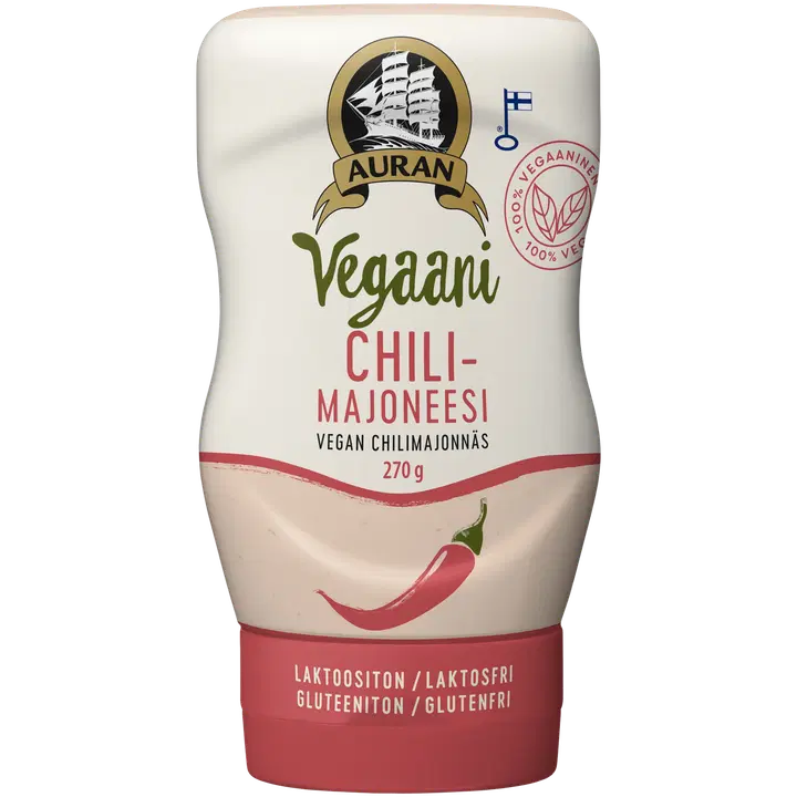 Auran veganmajonees tšilliga 270g