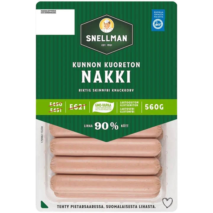 Snellman kestata viinerid 560g