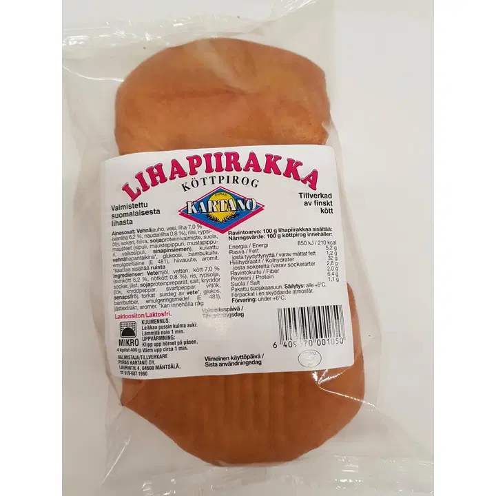 Kartano Piiraskartano Lihapirukas 4 tk/400 g