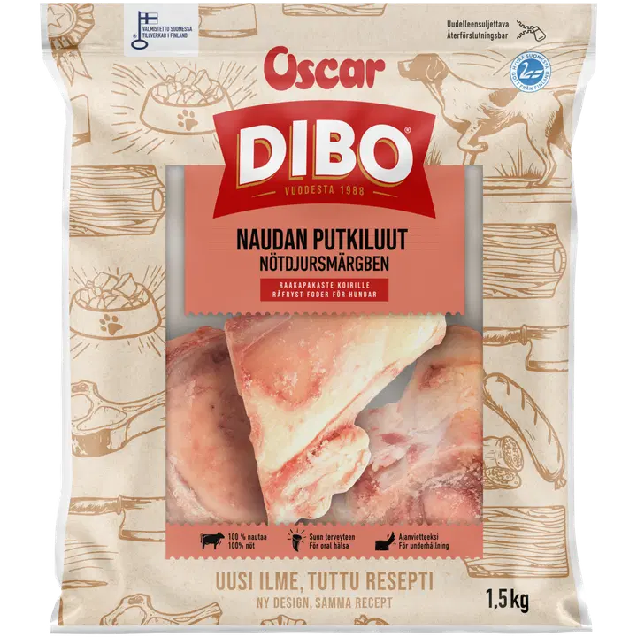 Dibo toruluud koertele 1,5 kg