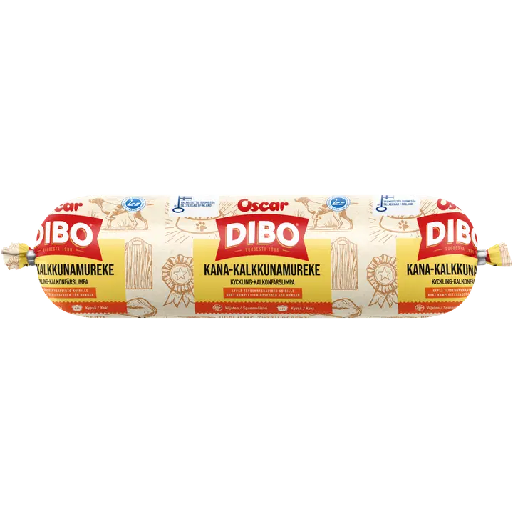 DIBO kana-kalkunilihavorst koertele 1 kg