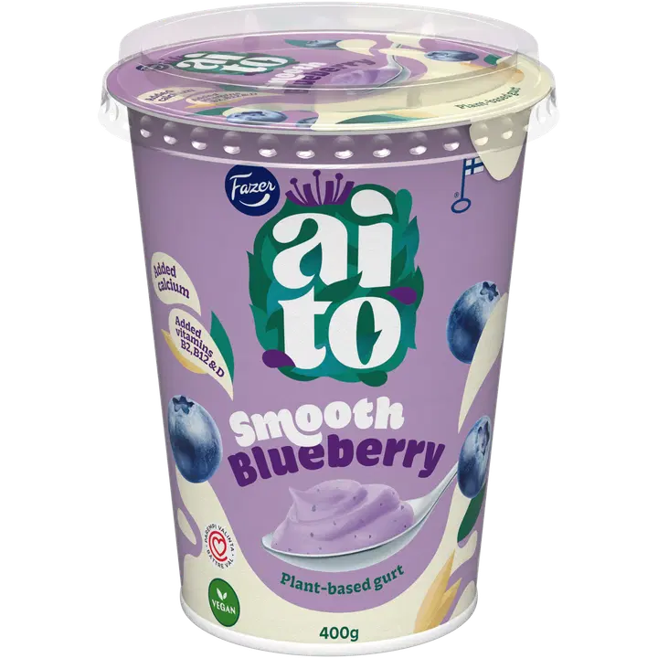 Fazer Aito taimne mustikamaitseline kaeratoode, 400 g