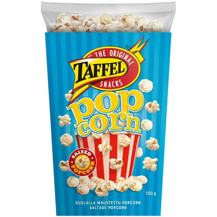 Taffel Popkorn soolaga 100g