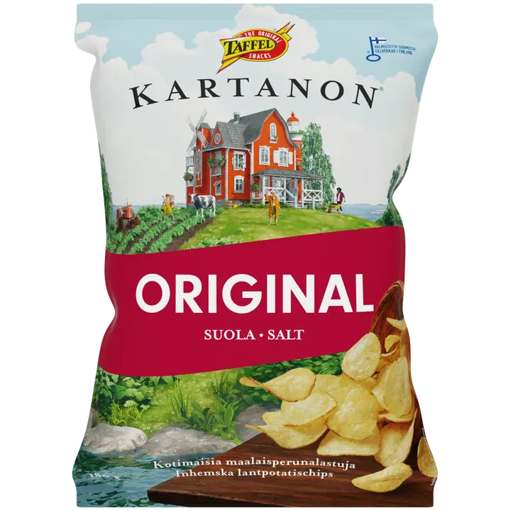 Taffel Original Kartulikrõpsud soolaga 180 g