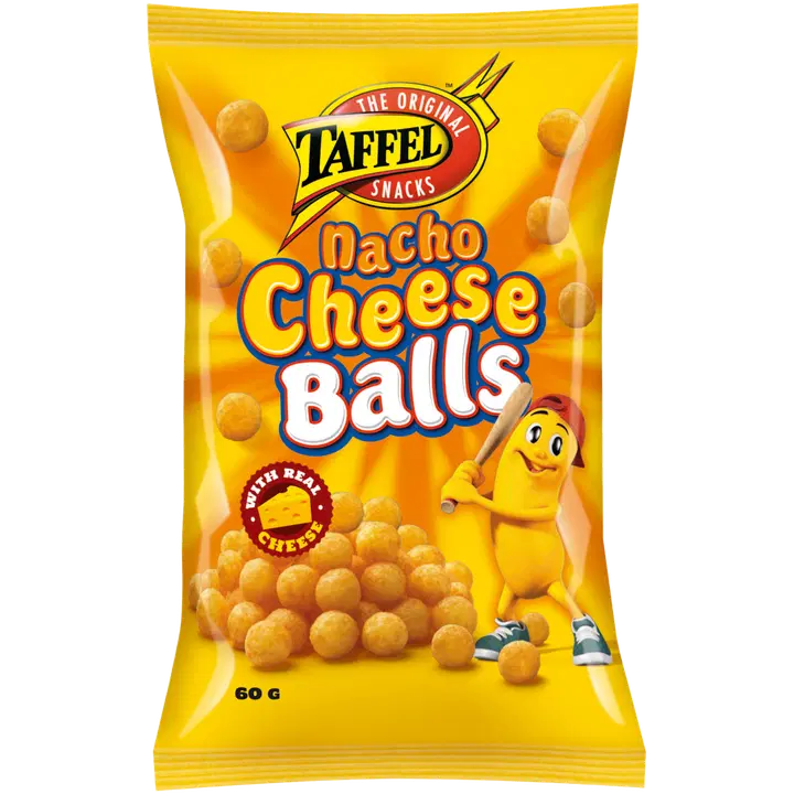 Taffel Nacho Juustupallid 60 g