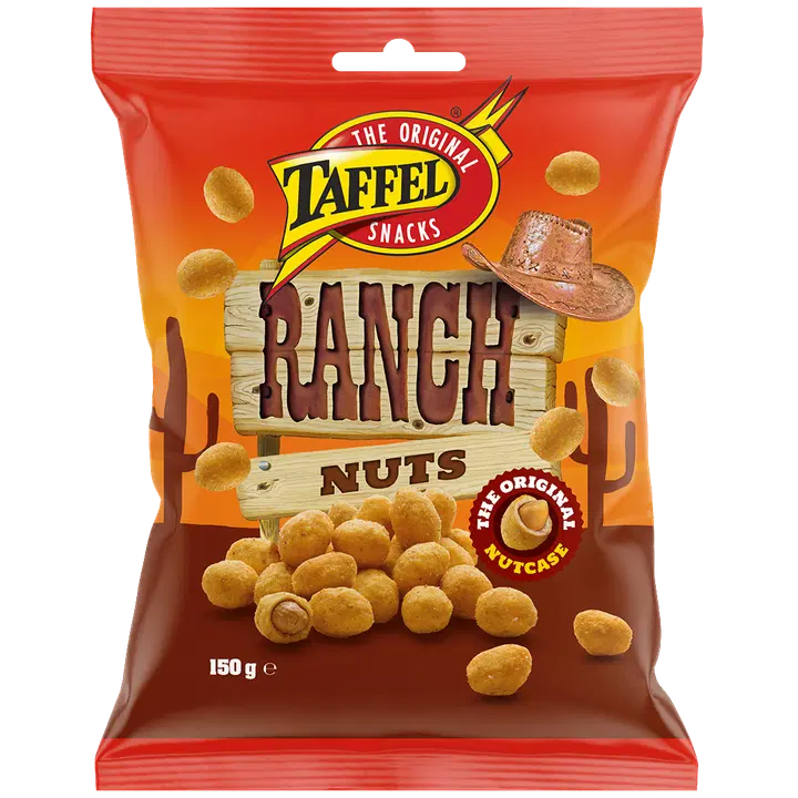 Taffel Ranch-kastemaitselised maapähklid 150 g