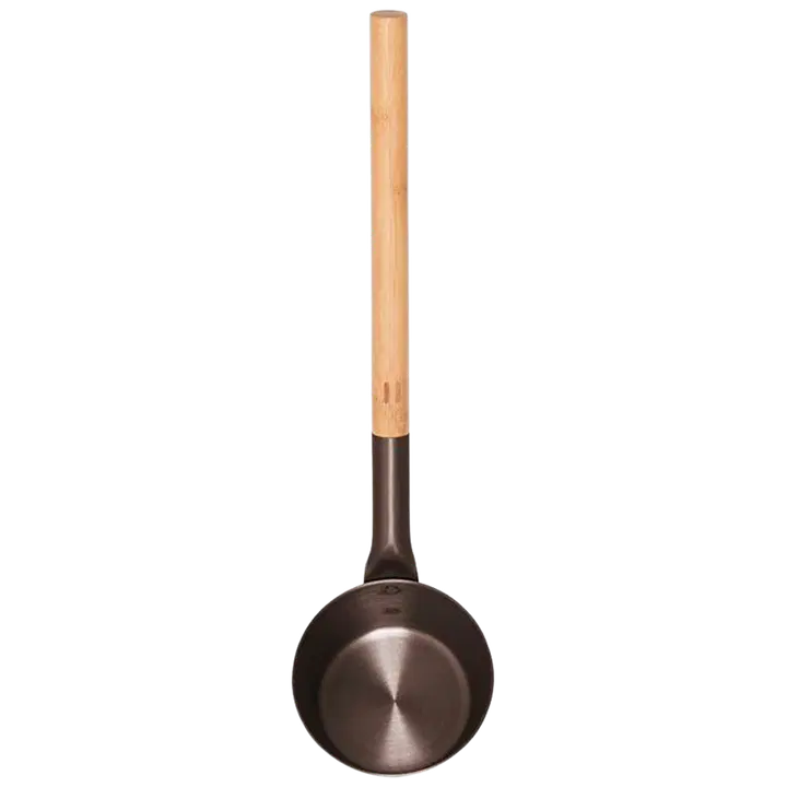 Leilikulp 43 cm alumiinium, bambusest käepide
