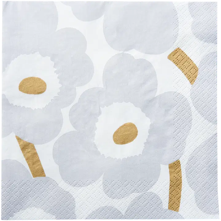Marimekko salvrätik Unikko hall 24cm