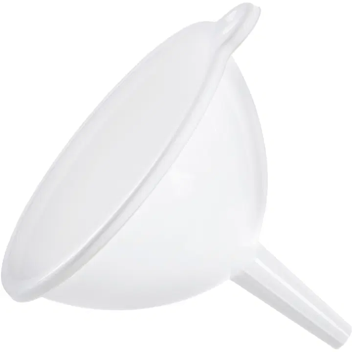 Lehter 13 cm, valge plast