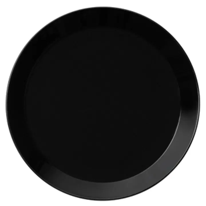 Taldrik Teema 17 cm, must