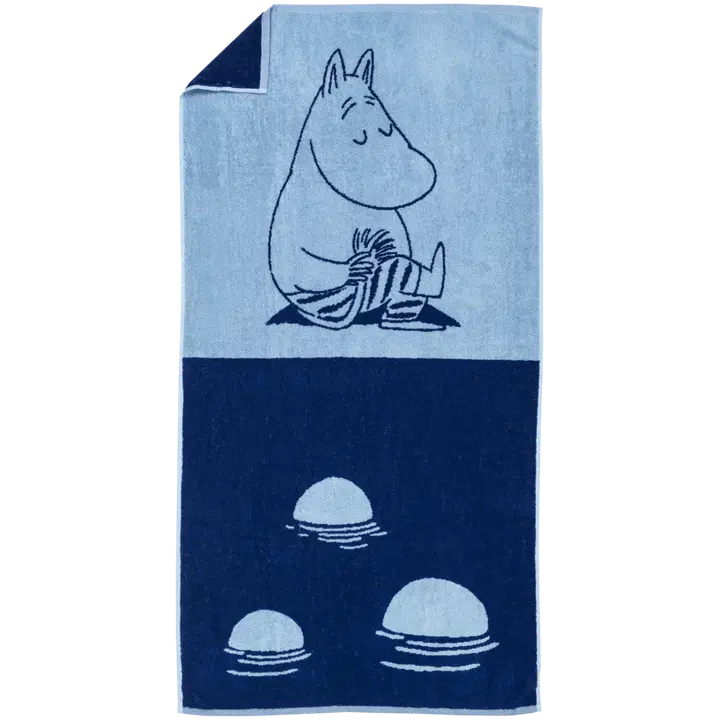Saunalina Muumitroll 70x140 sinine