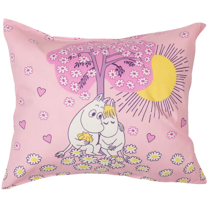 Padjapüür Muumid Kullakesed 50x60 roosa