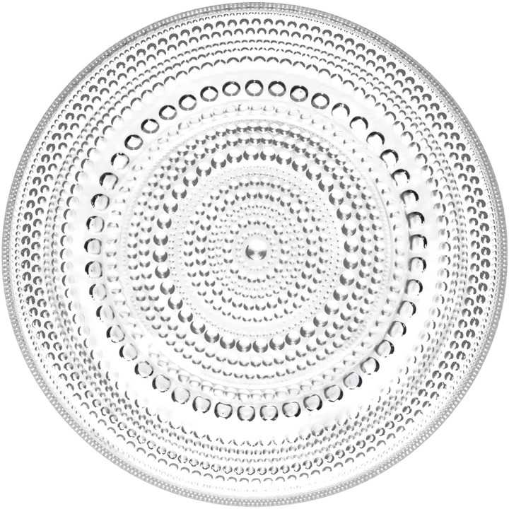 Klaastaldrik Kastehelmi 17 cm,läbipaistev