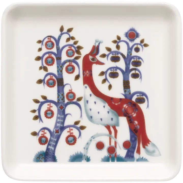 Taldrik Taika 12x12 cm valge