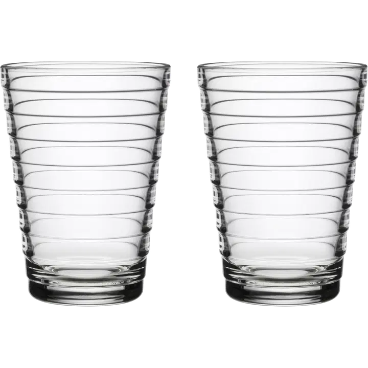 Joogiklaas Aino Aalto 33 cl 2 tk, läbipaistev
