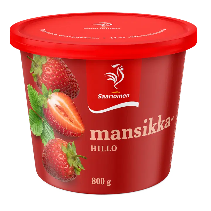 Saarioinen, maasikamoos, 800 g