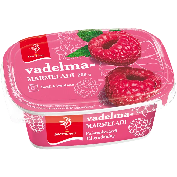 Saarioinen, vaarikamarmelaad, 230 g
